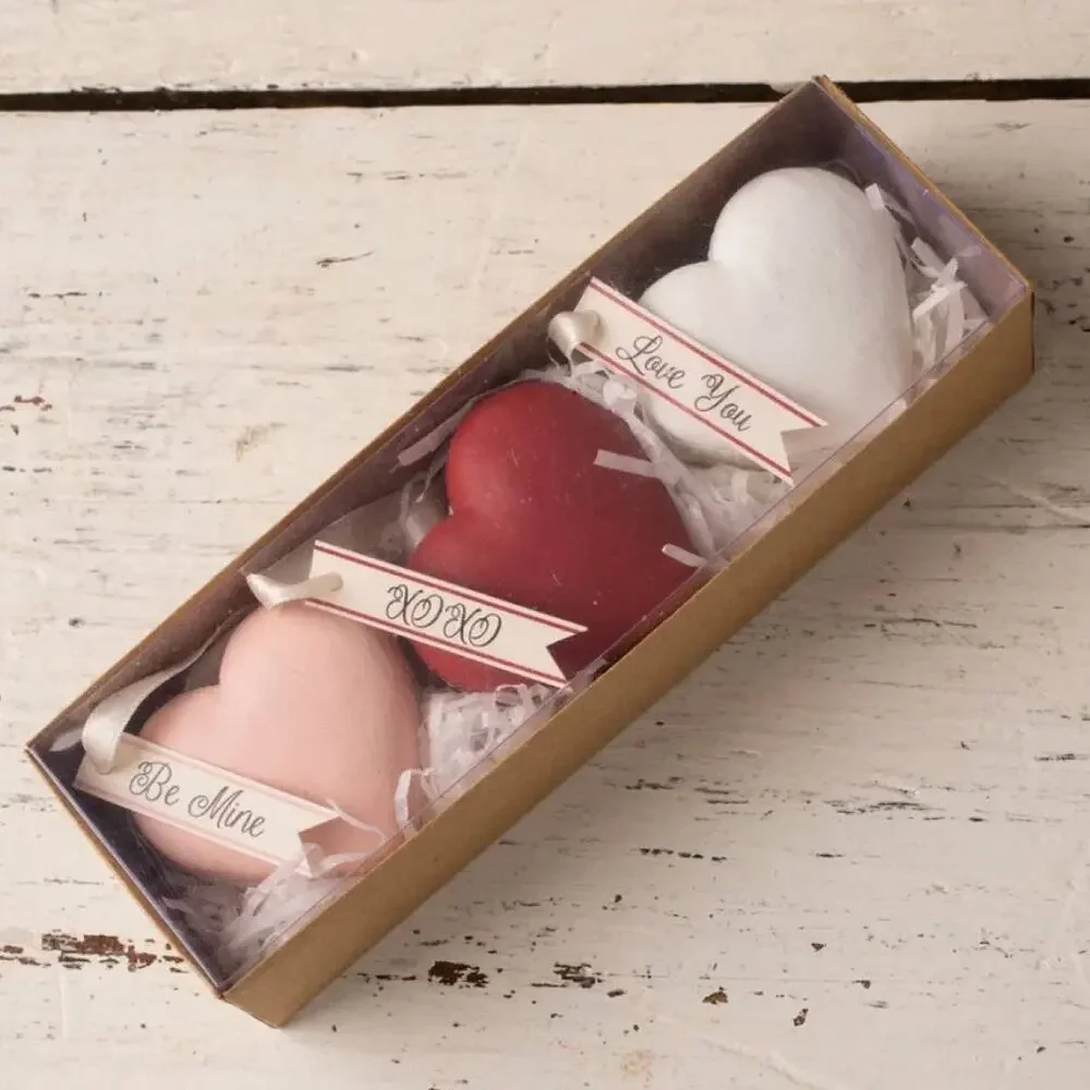 Bethany Lowe Heart Macaron Ornaments - Thumbnail 3